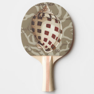 Seaside Sonnet I Ping Pong Paddle