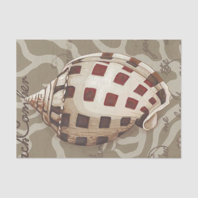 Seaside Sonnet I Tissue Paper (Front)