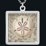 Seaside Sonnet III Silver Plated Necklace<br><div class="desc">Marine Life</div>