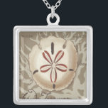 Seaside Sonnet III Silver Plated Necklace<br><div class="desc">Marine Life</div>