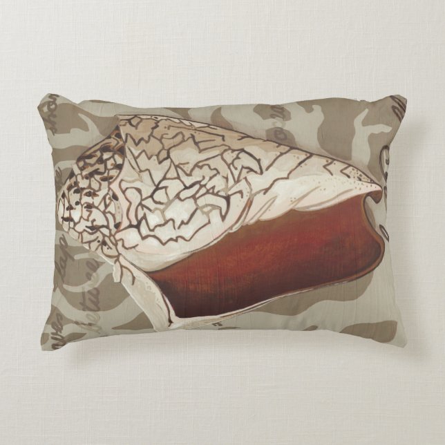 Seaside Sonnet IV Decorative Pillow (Front)