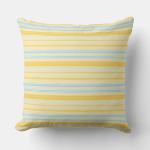 Seaside Stripes 04 Throw Pillow