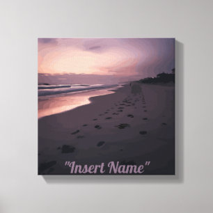 Seaside Twilight Canvas Print