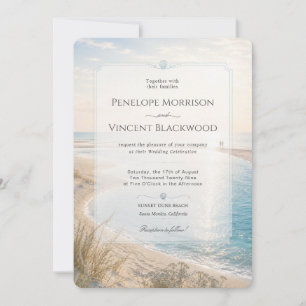 Seaside Wedding Invitation