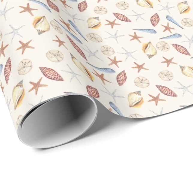 Seaside Wrapping Paper (Roll Corner)