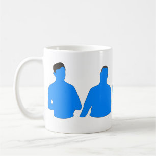 SEASON 2 Problems Higher Up silhouette  Coffee Mug
