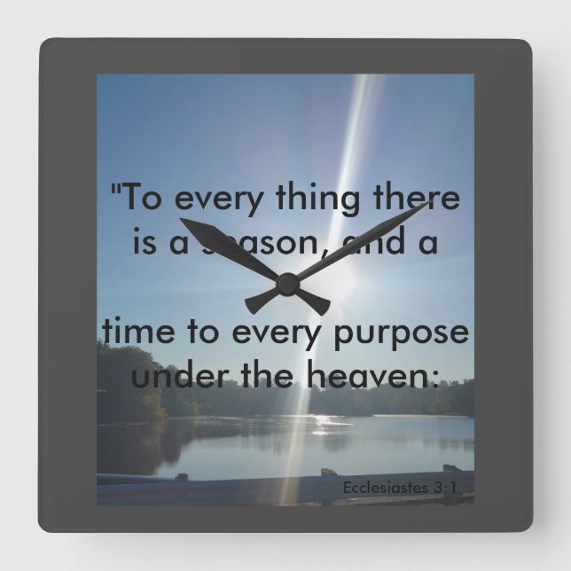 Season and time Clock (Front)