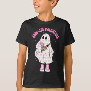 Season Cute Ghost Valentine Costume Boujee Boo-jee T-Shirt