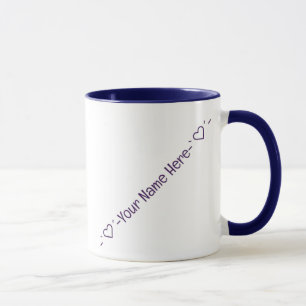 Season Everything With Love Purple, Personalized Mug