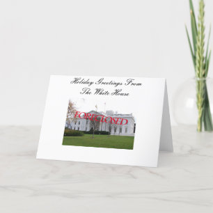 Season Greeting from the White House Holiday Card