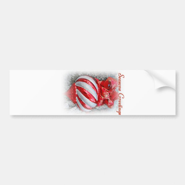 Season Greetings_ Bumper Sticker (Front)
