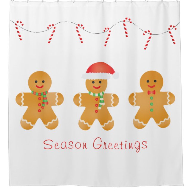 Season Greetings Gingerbread Men (Front)