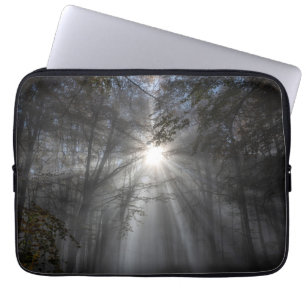 Season of silence laptop sleeve