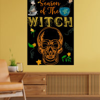 Season of The Witch Sign Poster