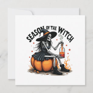 Season Of the Witch Spooky Hallowee Wtich  Announcement
