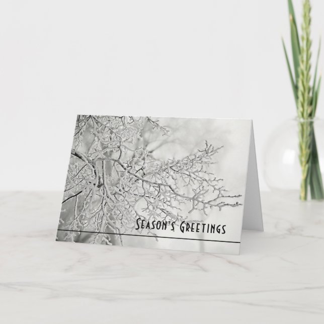 Season’s Greetings Holiday Card (Front)