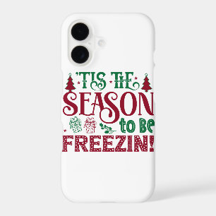 Season to be Freezing Funny Winter Snowman