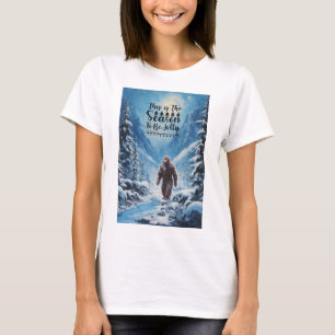 Season To Be Jolly Bigfoot T-Shirt