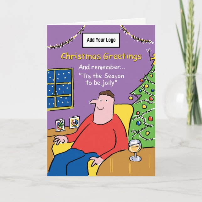 Season to be Jolly. Company Christmas Card (Front)