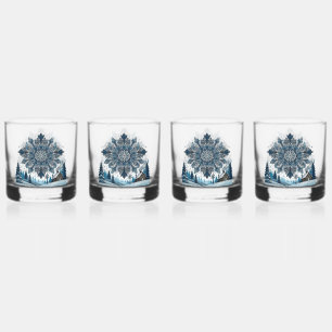 season Winter Whiskey Glass