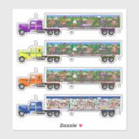 Seasonal Big Rig Stickers