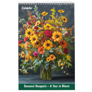 Seasonal Bouquets – A Year in Bloom Calendar