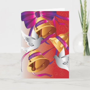 Seasonal Chime Holiday Card