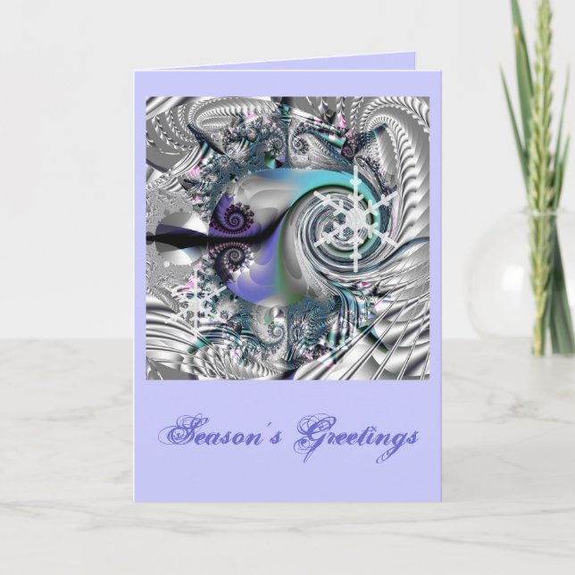 Seasonal greeting card with text (Front)