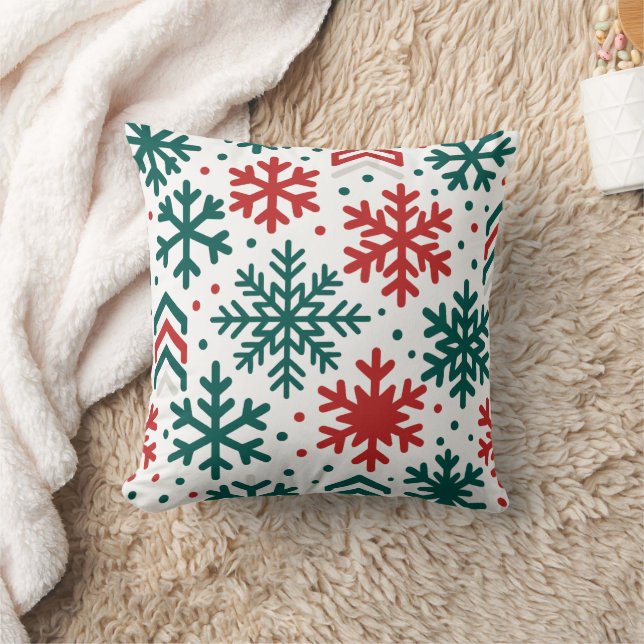 seasonal patterns throw pillow (Blanket)