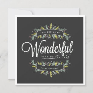 Seasonal Sprig Photo Card