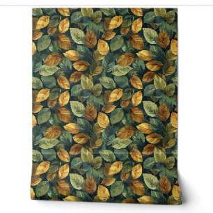 Seasonal terracotta orange yellow sage fall wallpaper
