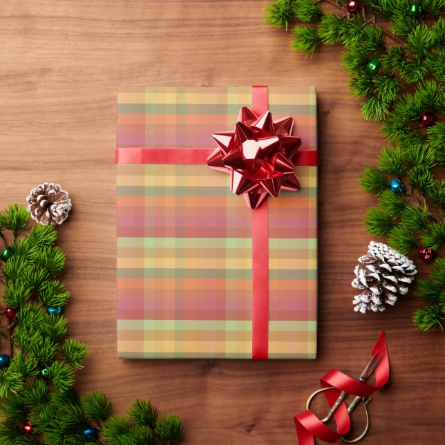 Seasoned Plaid SOAS Wrapping Paper (Holiday Gift)