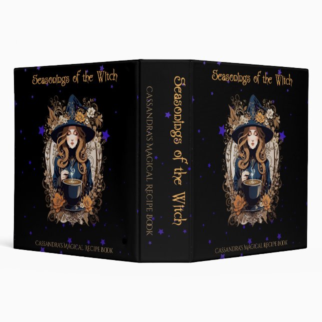 Seasonings of the Witch Recipe  Binder (Background)
