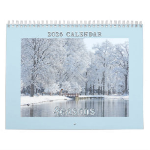 "SEASONS" 2025 WALL Calendar