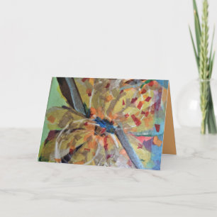 Seasons Abstract Art Card