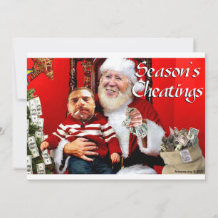 Season's Cheatings Holiday Card