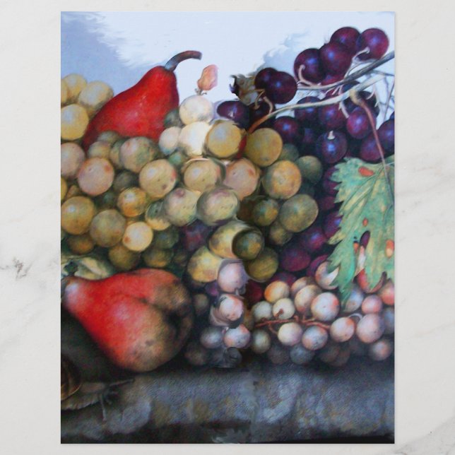 SEASON'S FRUITS 1 - GRAPES AND PEARS (Front)