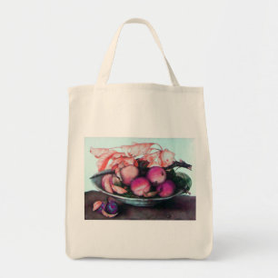 SEASON'S FRUITS  Peaches and Prunes Tote Bag