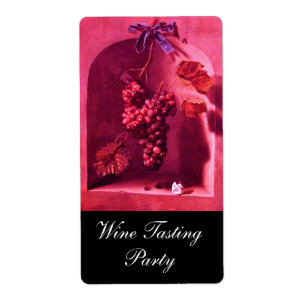 SEASON'S FRUITS -PROSPERITY Red pink fuchsia,black