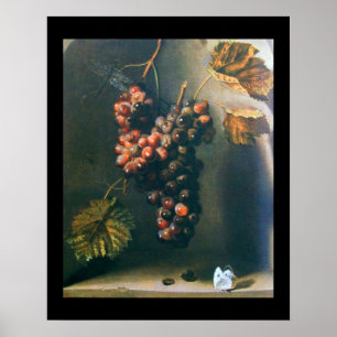 SEASON'S FRUITS -PROSPERITY yellow brown black Poster