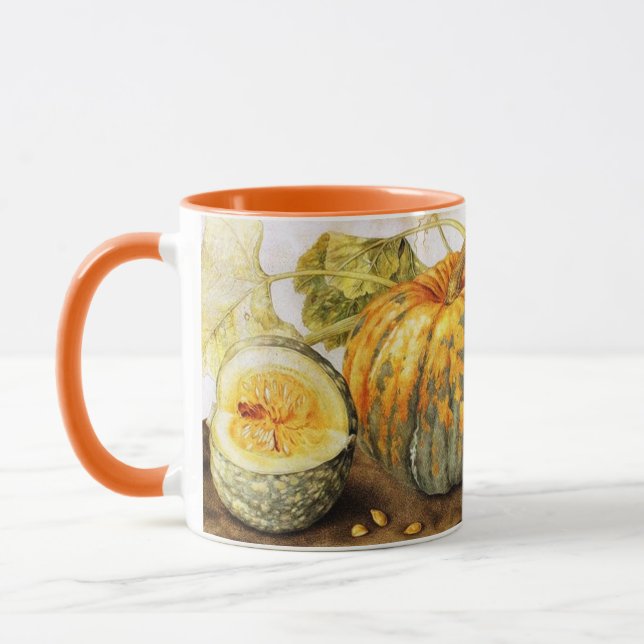 SEASON'S FRUITS  / PUMPKINS MUG (Left)