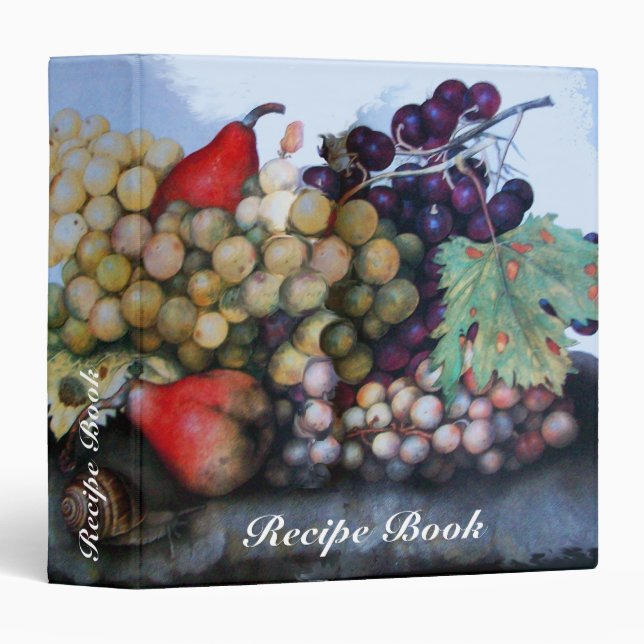 SEASON'S FRUITS RECIPE BOOK BINDER (Front/Spine)