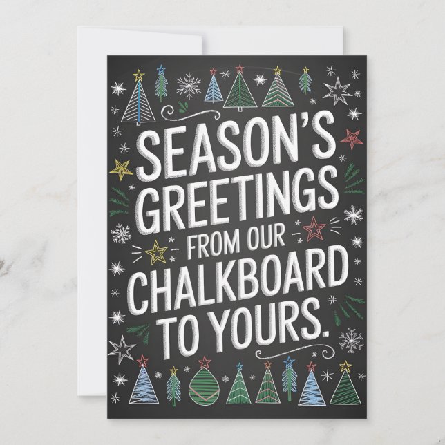 Season's Greeting - Christmas Card (Front)