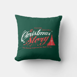 Season's Greetings - A Christmas Story Throw Pillow
