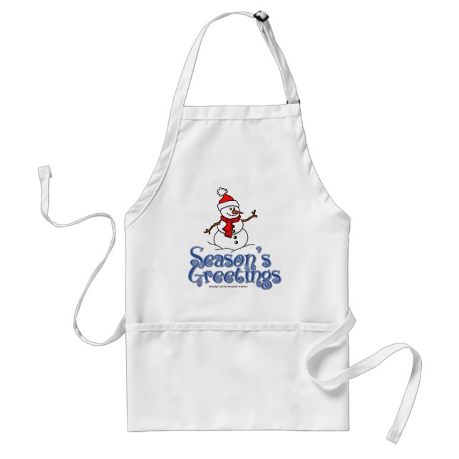 Season's Greetings Apron (Front)