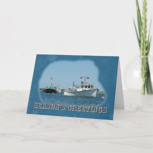 Season's Greetings - Chatham Harbour Boats Holiday Card