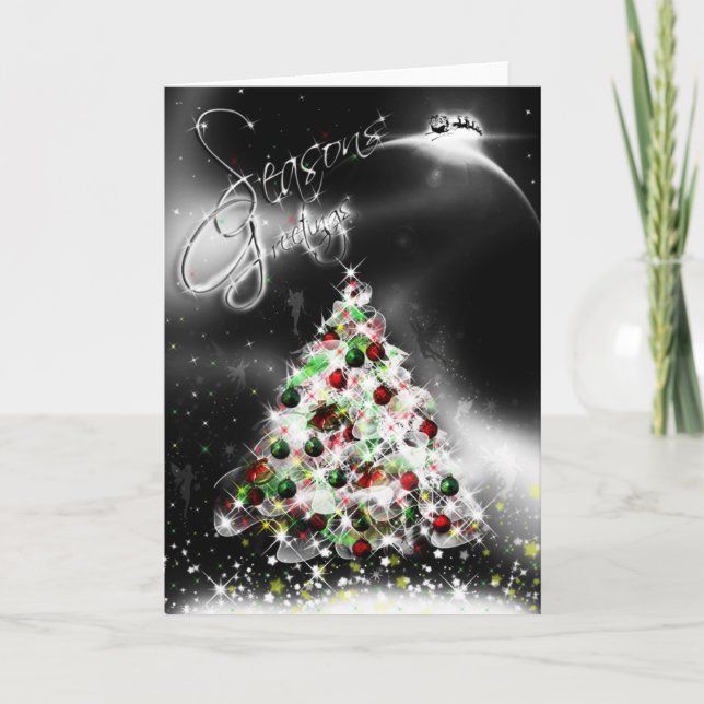 Seasons Greetings Christmas Card (Front)