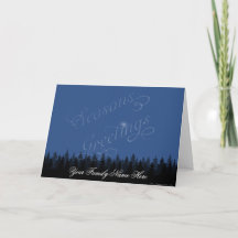 Season's Greetings Christmas/Holiday Card