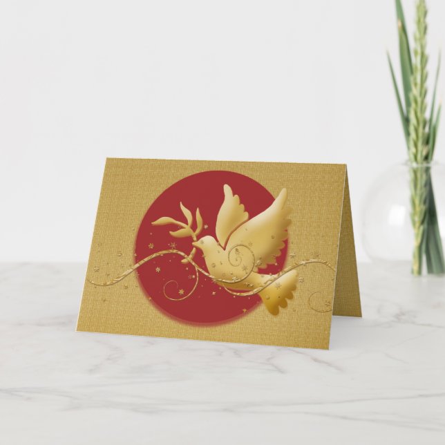 Season's Greetings customizable cards (Front)