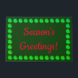 Season's Greetings Doormat<br><div class="desc">Season's Greetings Doormat Felpudo de Saludos de Temporada Size: 24" x 36" Door Mat Tamaño: Tapete Para Puerta de 24 pulgadas x 36 pulgadas Home is not a house, it's a feeling. Help create the perfect feeling even before you enter the door with a personalized doormat. Non-slip rubber that won't...</div>